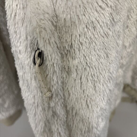 The North Face Summit Series Deep Pile Fleece Jacket Full Zip Cream Women's Med - Picture 7 of 8